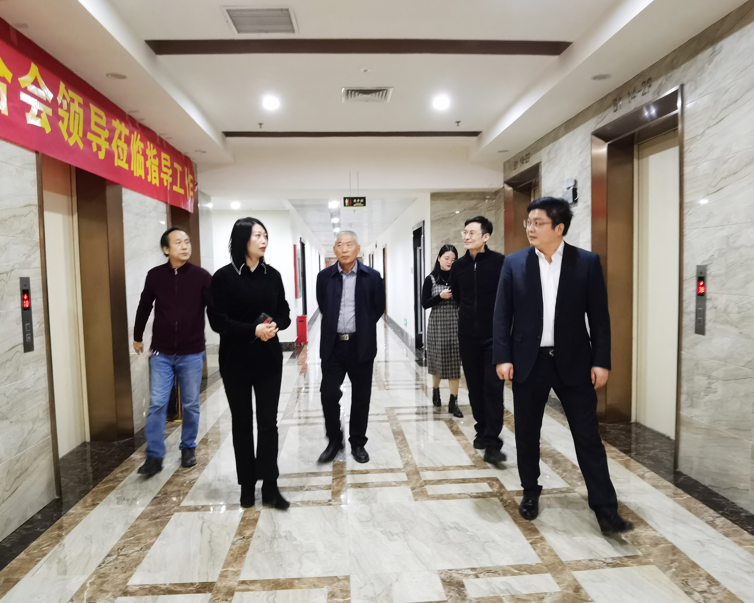 省僑商會走訪調(diào)研預(yù)備副會長單位新壹城集團(tuán)