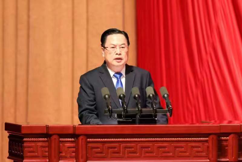 程學(xué)源出席河南省第十一次歸僑僑眷代表大會