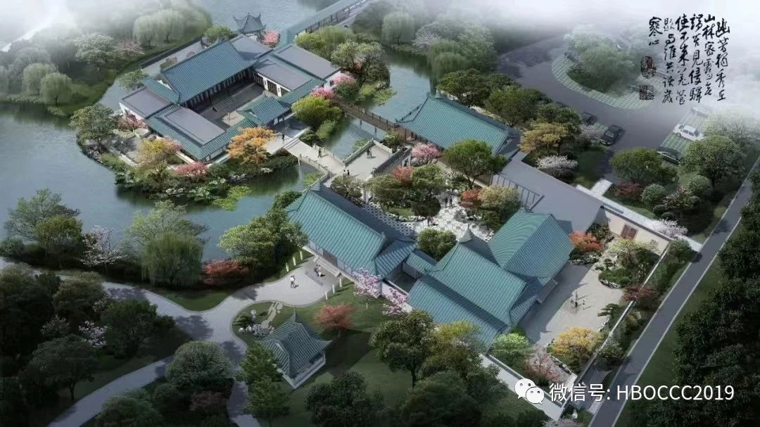 湖北省僑商協(xié)會(huì)秘書處赴月湖公園停云館參觀交流