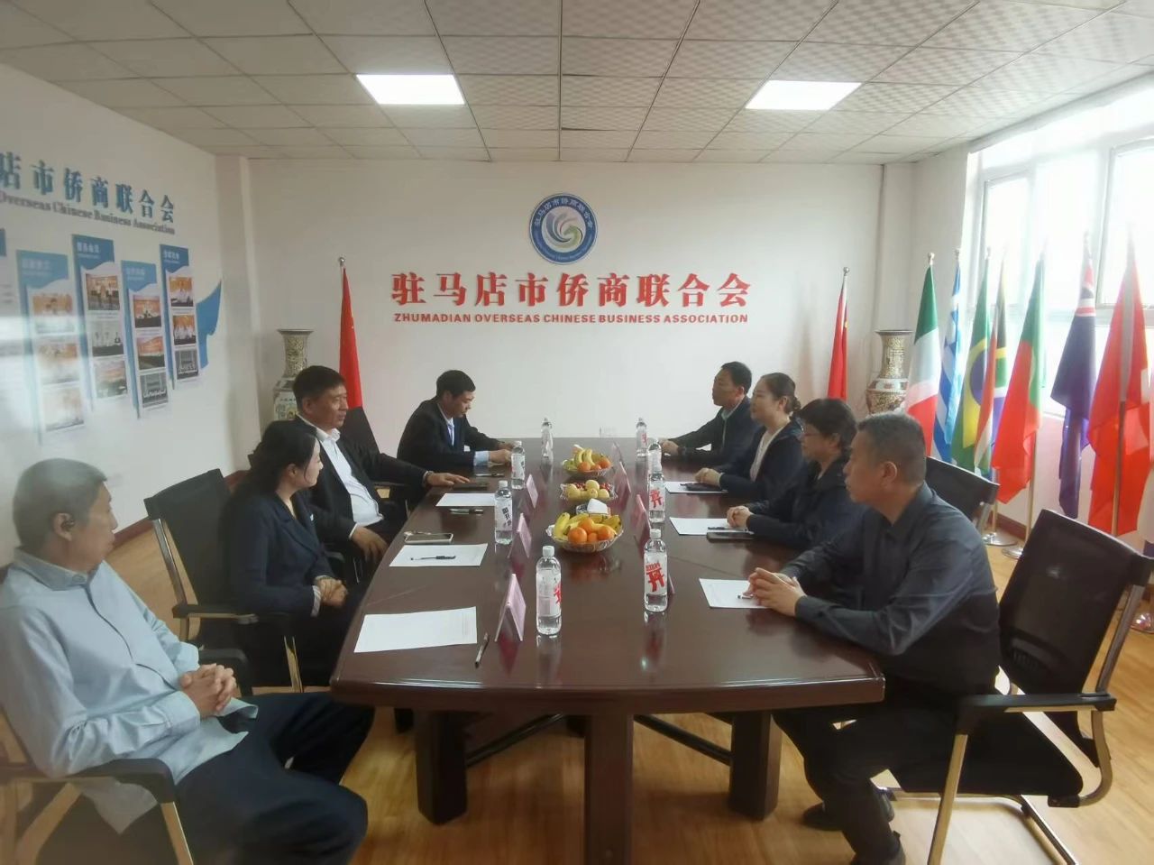 【團(tuán)體會員】鶴壁市僑聯(lián)到駐馬店市僑商會調(diào)研交流工作