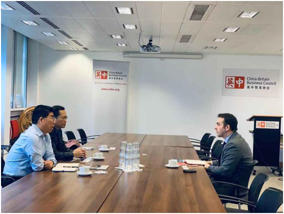 省僑商會(huì)考察團(tuán)赴英國(guó)參觀考察